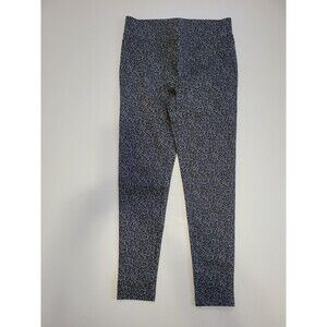 Loft Womens Leopard Print High Waist Stretch Ponte Leggings Size Medium NWT